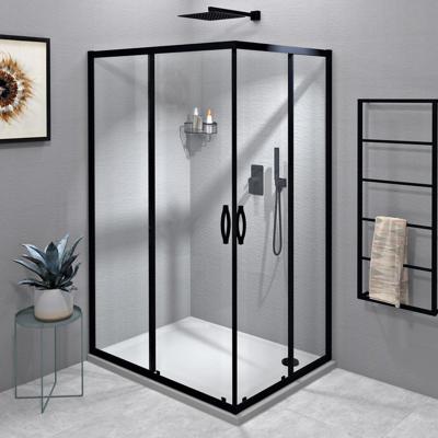 Douchecabine Gelco Sigma Simply Black Rechthoek 90x80x190 cm Mat Zwart Gelco Douchecabine Gelco Sigma Simply Black Rechthoek 90x80x190 cm Mat Zwart Gelco