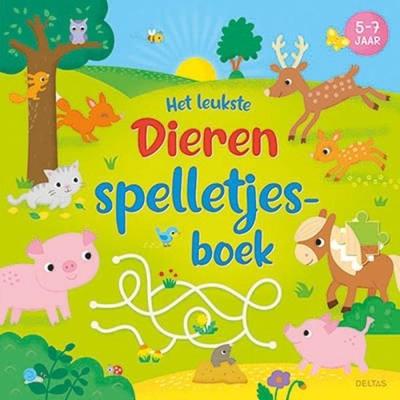 Deltas Het leukste dieren spelletjesboek 5-7 jaar