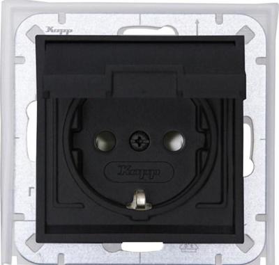 Enzo Kopp hk07 antraciet ip44 inbouw stopcontact ra deksel - 4623160 Enzo Kopp hk07 antraciet ip44 inbouw stopcontact ra deksel - 4623160