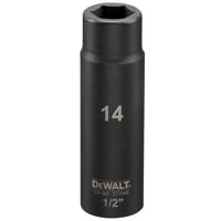 DeWalt Accessoires Impact dop 14mm 1/2" (Lang - 78mm) - DT7548-QZ - thumbnail
