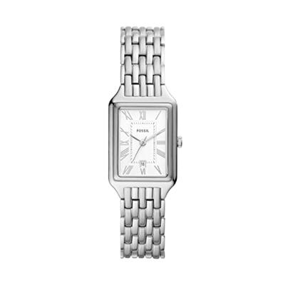 Fossil ES5221 Horloge Raquel staal zilverkleurig 23 mm