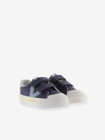 Kindersneakers van gekleurd canvas Tribu Tiras Lona VICTORIA® jeansblauw - thumbnail
