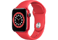 Refurbished Apple Watch Series 6 44mm Rood Als nieuw - thumbnail