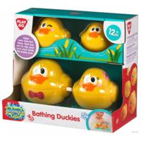 Playgo 4 bad eendjes die ook in elkaar passen - thumbnail