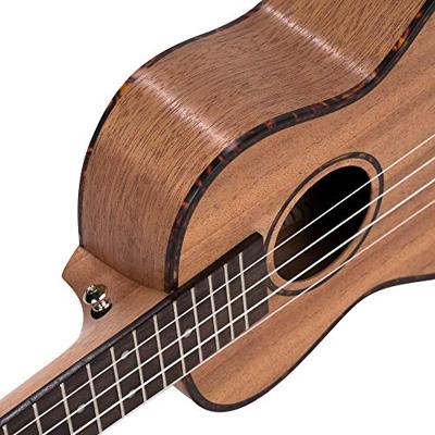 Cascha HH 2035 premium concert ukelele met tas en plectra