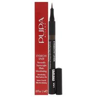 Pupa Milano - Pupa Eyebrow Liner 1.10 ml 001 Ash Brown Wenkbrauw Make-Up - thumbnail