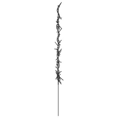 Kerstverlichting kerstboom 3 st met grondpinnen 50 LED's 30 cm - thumbnail