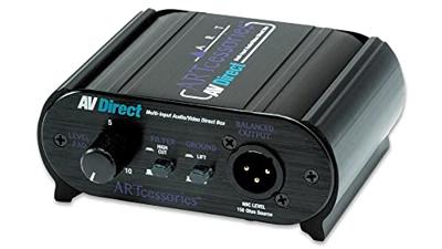 ART AV Direct DI box voor multimediatoepassingen