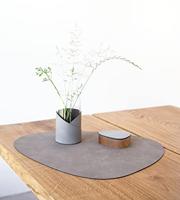 LIND DNA - Dinner Mat Curve - Placemat 37x44cm Nupo Nomad Grey - thumbnail