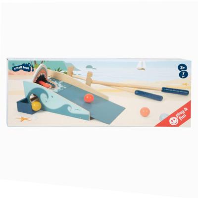 Small Foot houten mini golf haaienaanval, 7dlg.