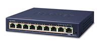 Planet 8-poorts 10/100/1000T 802.3at PoE 1-Port Gigabit Desktop Switch - thumbnail