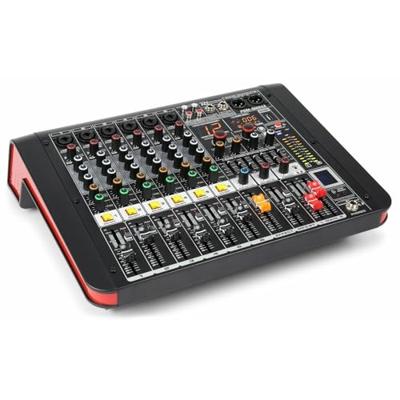 Power Dynamics PDM-M604A 6kanaals mixer met versterker
