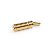 Jack-stereoconnector | 3,5 mm female | 25 stuks | Goud - thumbnail