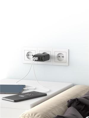 Goobay 64819 oplader voor mobiele apparatuur Hoofdtelefoons, Laptop, Smartphone Zwart AC Snel opladen Binnen Goobay 64819 oplader voor mobiele apparatuur Hoofdtelefoons, Laptop, Smartphone Zwart AC Snel opladen Binnen