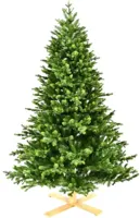 Our Nordic Christmas Lund kunstkerstboom houten voet groen 198cm - thumbnail