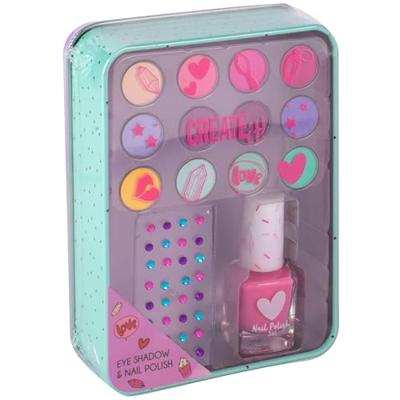 Create It! Oogschaduw En Nagellak Blikje Create It! Oogschaduw En Nagellak Blikje