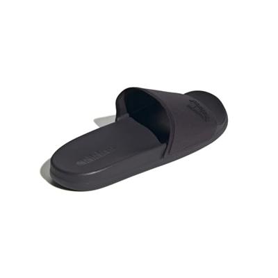 adidas Adilette Comfort Elevated Slippers Zwart Donkerpaars adidas Adilette Comfort Elevated Slippers Zwart Donkerpaars