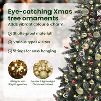 VidaXL Kunstkerstboom met 150 led groen 150 cm pvc en plastic en staal - thumbnail