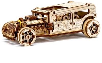 Revell 00612 Tiny Adventures - Hot Rod Auto (bouwpakket) Hout