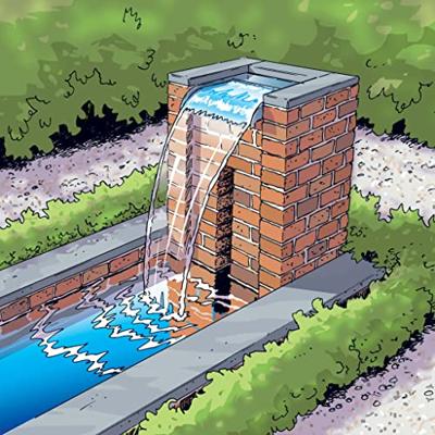 Ubbink waterval nevada 30 rvs led - thumbnail