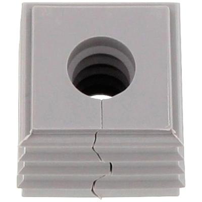 CONTA-CLIP KDS-DE 8-9 GR Afdichtingselement Thermoplastisch elastomeer Grijs 10 stuk(s)