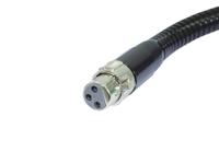 OMNITRONIC Gooseneck black XLR/XLR, 47cm - thumbnail