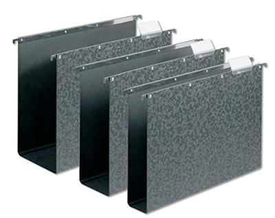 Hangmap elba vertic a4 80mm hardboard zwart | 10 stuks Hangmap elba vertic a4 80mm hardboard zwart | 10 stuks