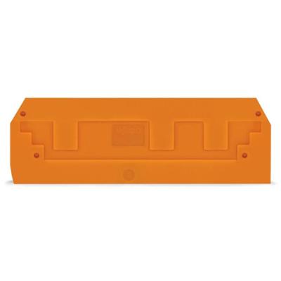 WAGO 283-352 Afsluit- en scheidingsplaat Oranje 50 stuk(s)