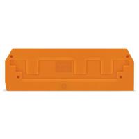 WAGO 283-352 Afsluit- en scheidingsplaat Oranje 50 stuk(s) - thumbnail
