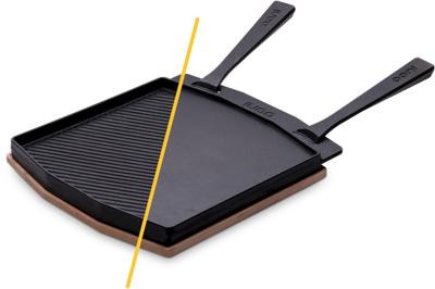 Ooni Grillplaat Grizzler - dubbelzijdig Ooni Grillplaat Grizzler - dubbelzijdig