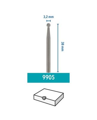 Dremel 2615990532 Freesstift Metaal 3.2 mm Schachtdiameter 3.2 mm