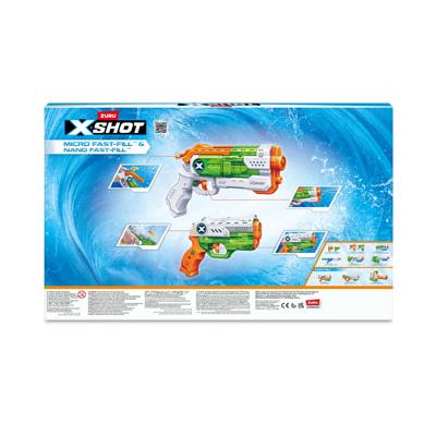 XSHOT Fast-Fill Nano & Micro waterblasters 4-pack
