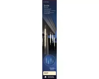 Lumineo led icicle lights 2.8M - 96L warm wit Lumineo led icicle lights 2.8M - 96L warm wit