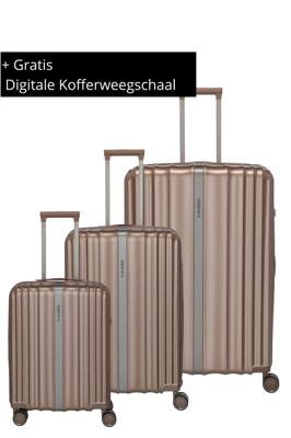 Travelite Paros 3-delige Set Cappuccino