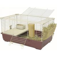 Konijnenkooi-Caviakooi Tommy 72 C--Marchioro Bordeaux-Beige - thumbnail