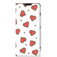 Motorola Moto E7 Power | E7i Power | Hoesje met Magneet | Hearts - thumbnail