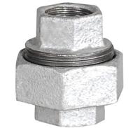 Kirchhoff Smeedijzeren schroefaansluiting, verzinkt, 1/2"IT, vlak afgedicht, (330) - 989841055 - thumbnail