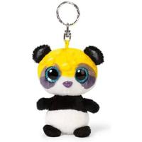 Nici sleutelhanger panda junior 9 cm pluche zwart/wit - thumbnail