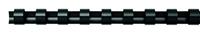 Fellowes bindruggen, pak van 100 stuks, 12 mm, zwart - thumbnail