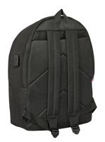 Rugtas voor Laptop en Tablet met USB Uitgang Kings League +usb kings league Zwart 31 x 44 x 18 cm - thumbnail