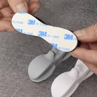 Quadrios 23CA245 Kabelhouder Zelfklevend 23CA245 Zwart 6 stuk(s) - thumbnail