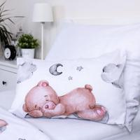 Sweet Home peuterdekbedovertrek Ribbon - 100 x 135 cm - thumbnail