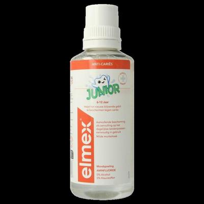Elmex Mondspoeling junior 400 Milliliter Elmex Mondspoeling junior 400 Milliliter