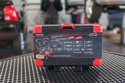 VIGOR dopsleutel set "v2414n" socket wrench sets 1/4" - thumbnail