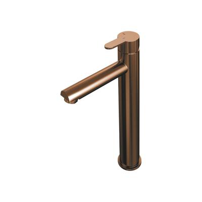 Brauer Copper Edition Wastafelmengkraan opbouw - hoog - model d - PVD - geborsteld koper 5-GK-002-HD4