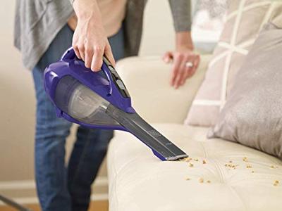 Black&Decker DVA325JP07-QW Kruimeldief 0.5L Zwart/Paars