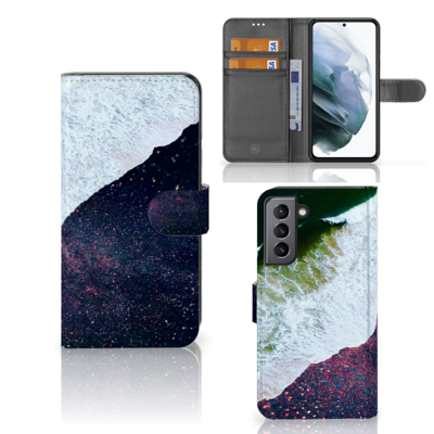 Samsung Galaxy S21 FE | Book Case | Sea in Space