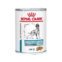 Royal Canin Veterinary Sensitivity Control kip met rijst natvoer hond (paté) 1 tray (12 x 410 g) - thumbnail