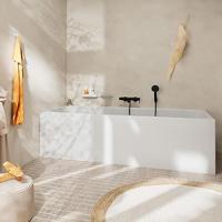 Hansgrohe Tecturis S ééngreeps badmengkraan opbouw, mat zwart - thumbnail