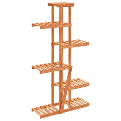 VidaXL Plantenstandaard 75x25x140,5 cm massief vurenhout